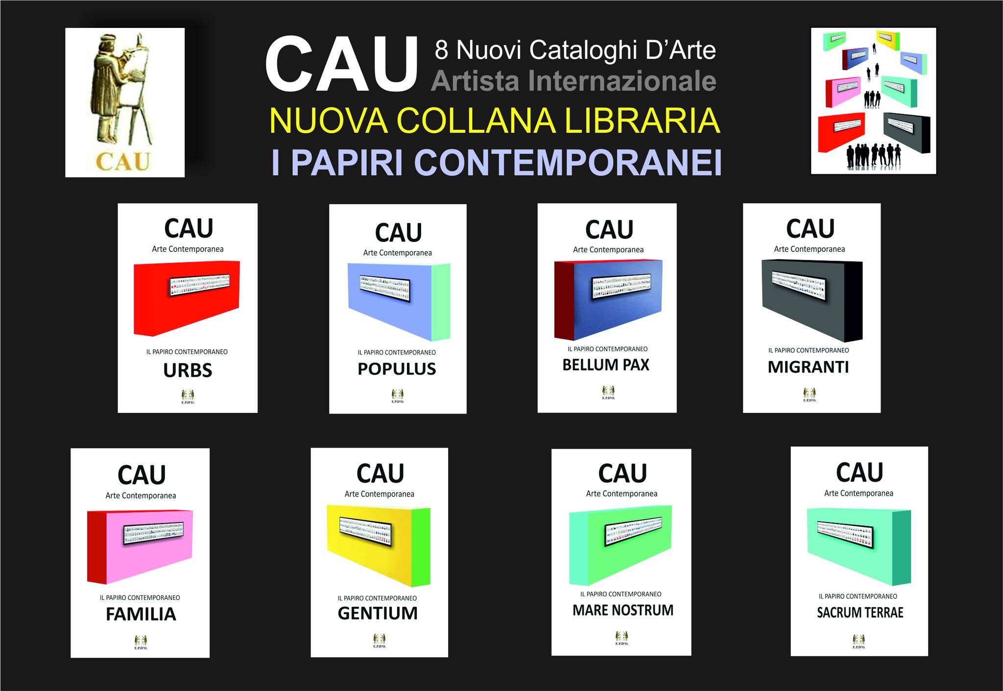 Libri EPDO - CAU Artista Internazionale